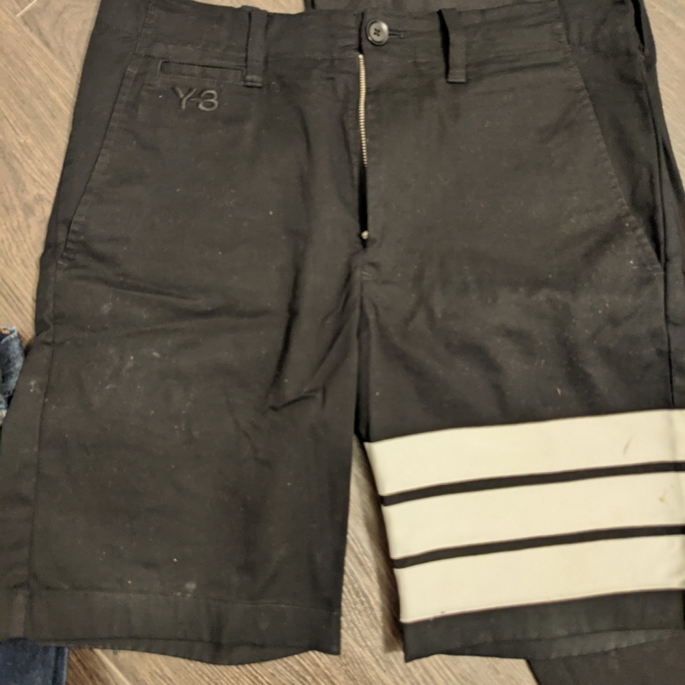 Black Y3 Shorts